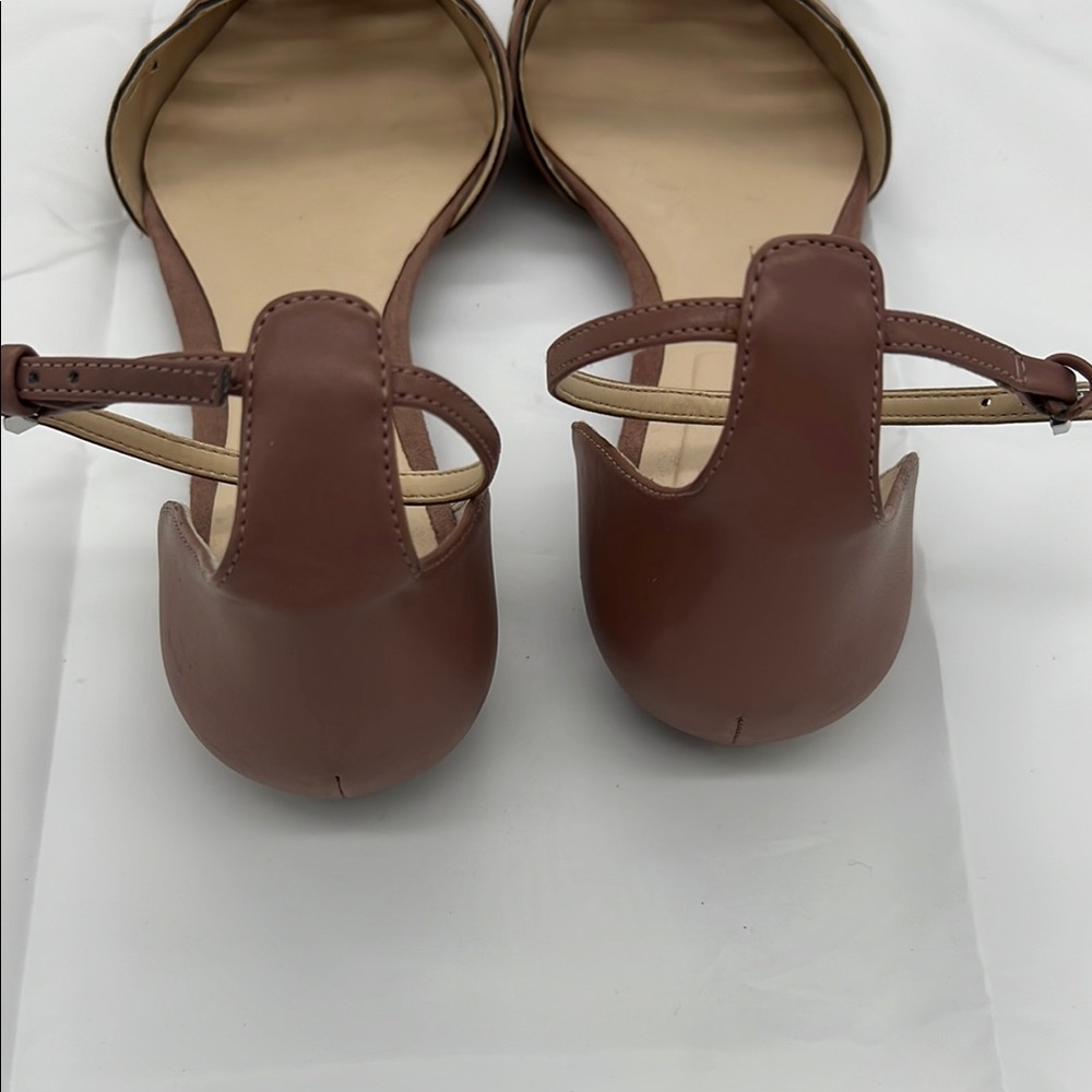 Elegant Tan Women's Flats - Picture 4 of 4